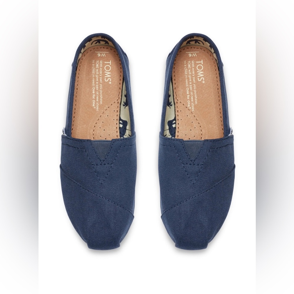 EUC Toms Navy Canvas Classics - Picture 3 of 15